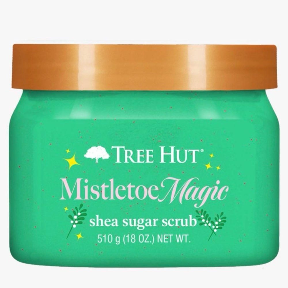 Tree Hut Mistletoe Magic Shea Sugar Scrub - Green